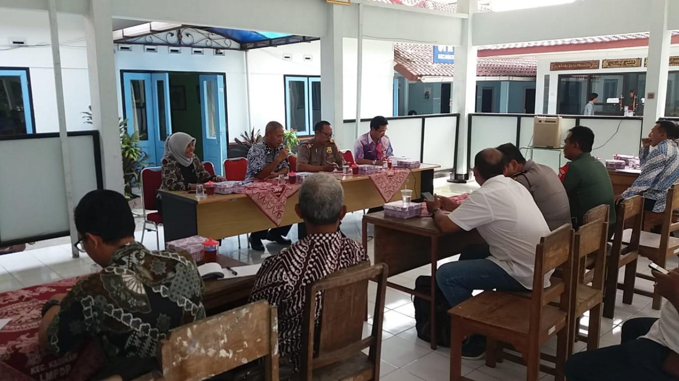 Monev Pilurdes dengan Tim Monitoring Pilurdes Kecamatan Kasihan