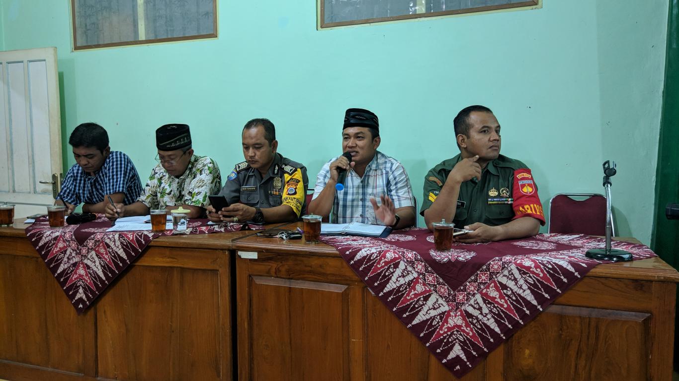 Rapat Koordinasi Pembahasan Merti Desa Ngestiharjo Tahun 2019