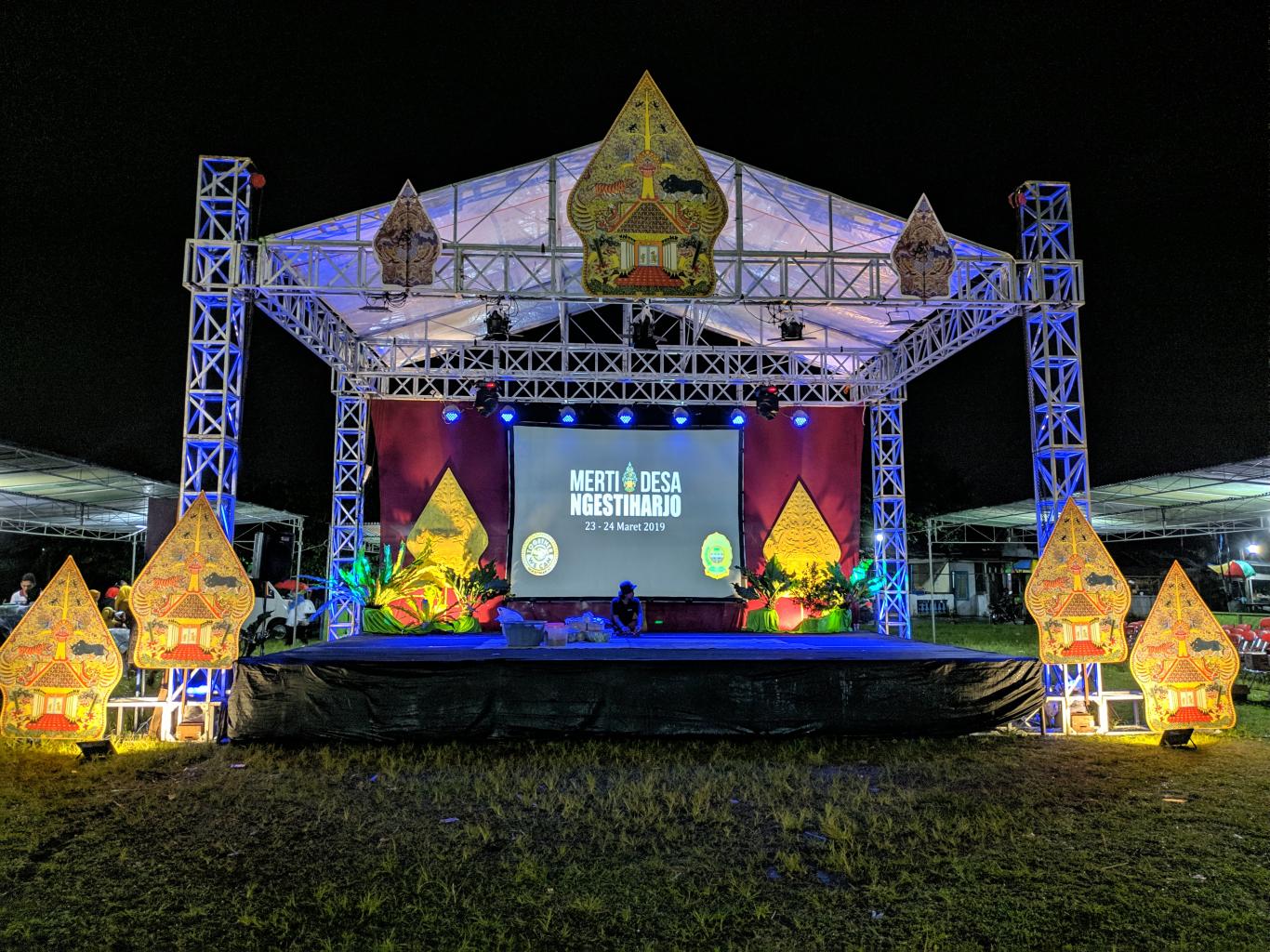 Pentas Seni dalam Rangka Merti Desa Ngestiharjo 2019