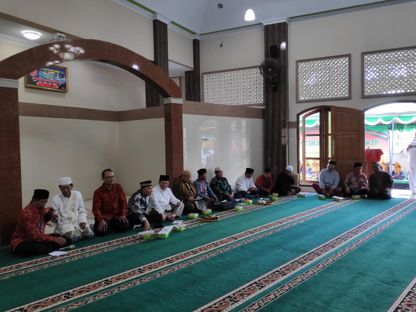 Ngestiharjo Berdzikir di Masjid Nurul Hikmah Pedukuhan IV Cungkuk 