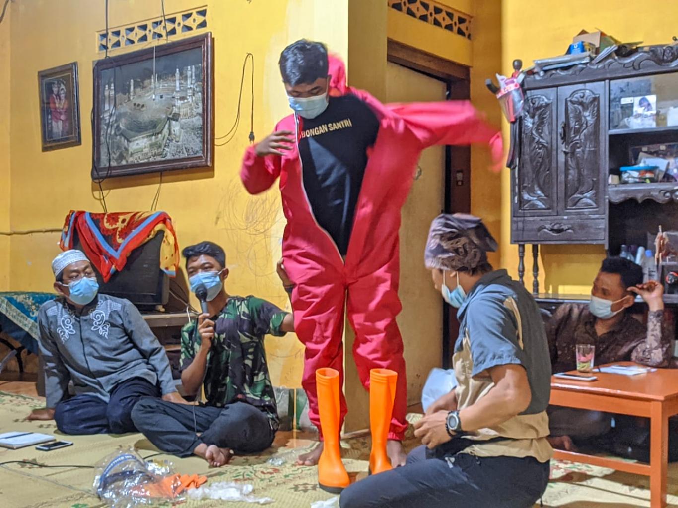 Sosialisasi PPKM Mikro Padukuhan Sumberan 
