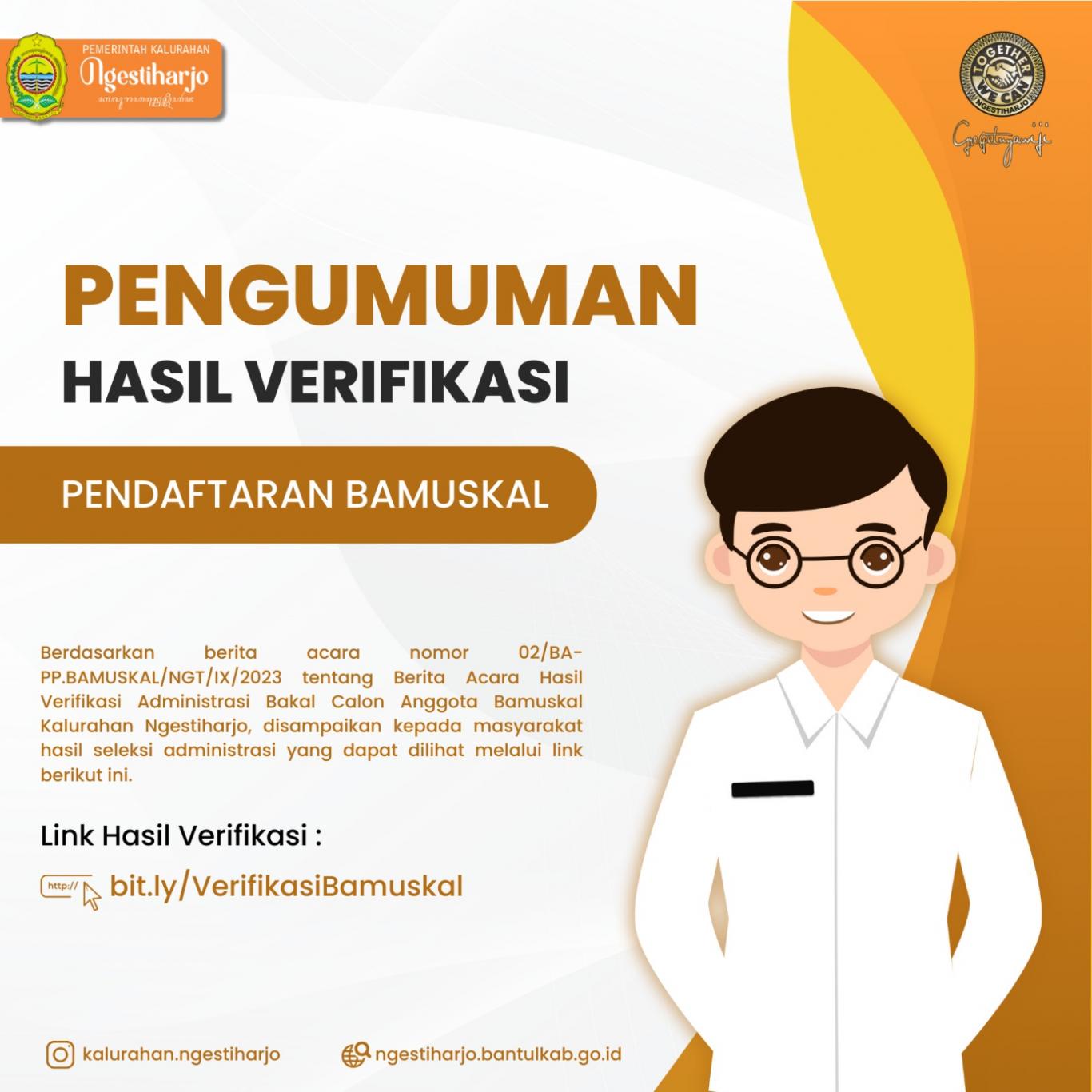 Penelitian Berkas Administrasi Penjaringan Dan Penyaringan Calon Anggota Bamuskal 
