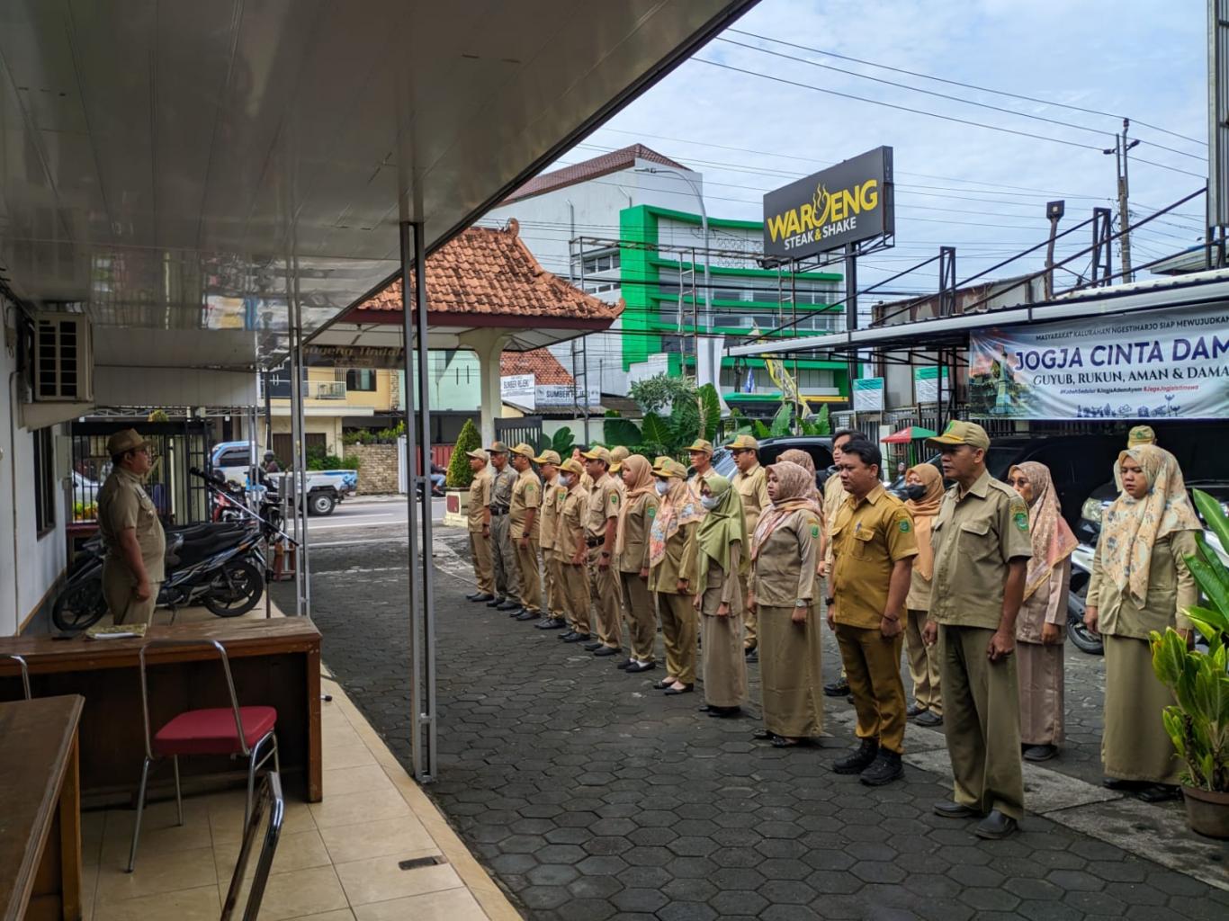 Apel Rutin Pamong Kalurahan Ngestiharjo