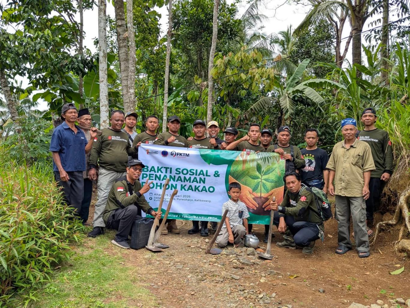 BAKSOS FKTM Padukuhan Sumberan bersama KAM Yogyakarta
