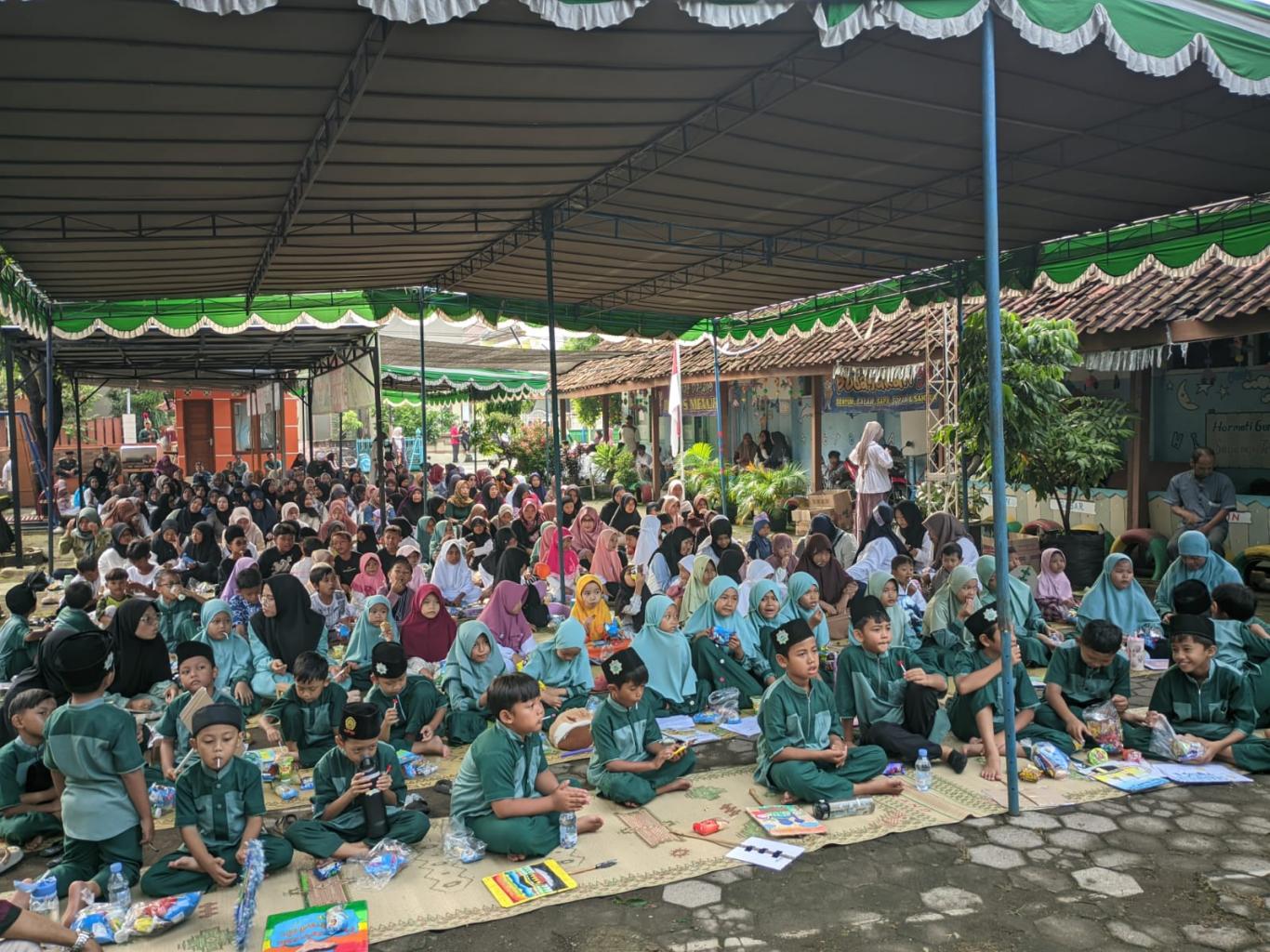 Pawai dan Pengajian Songsong Ramadhan Padukuhan Sumberan