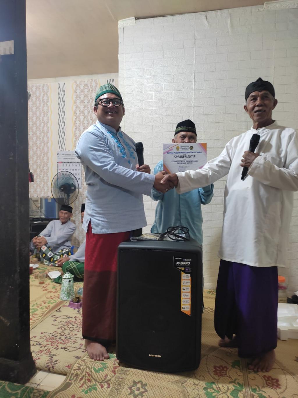 Pertemuan Rutin Kelompok Tahlil Anggoro Kasih di Pedukuhan Janten