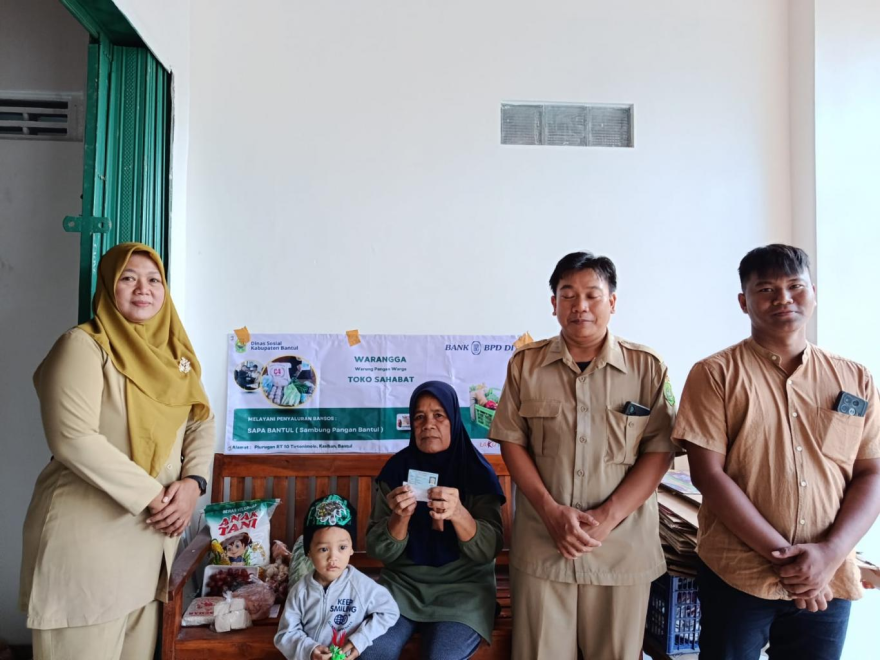 Penyaluran Bantuan SAPA Bantul Tahap III