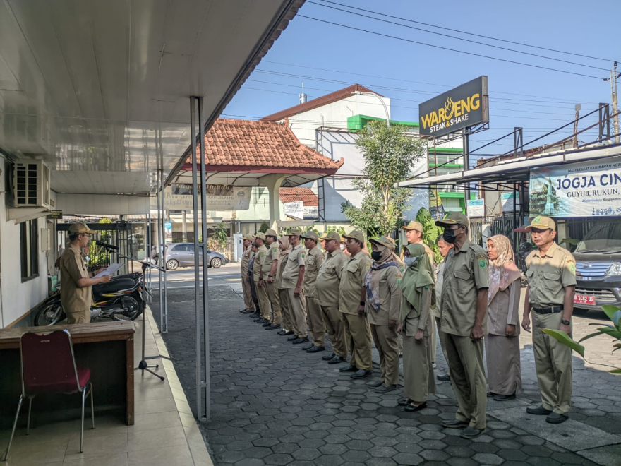 Apel Rutin Pamong Kalurahan Ngestiharjo